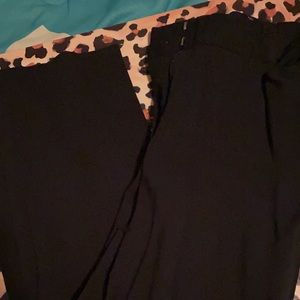 Black George dress pants
